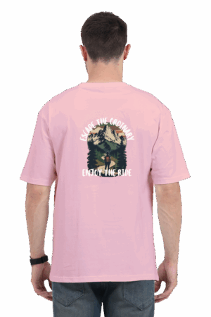 Escape the ordinary, Enjoy the ride |  Unisex Oversized Tee