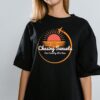 Chasing Sunsets Oversized Graphic Tee | Travel & Adventure