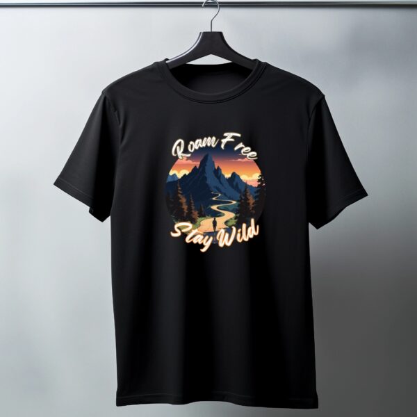 Roam Free, Stay Wild | Oversized unisex tee