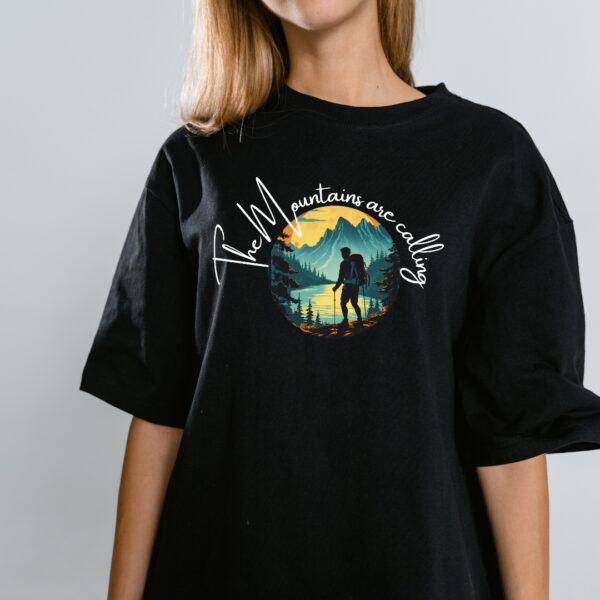 The Mountains Are Calling |  Unisex Oversized Tee